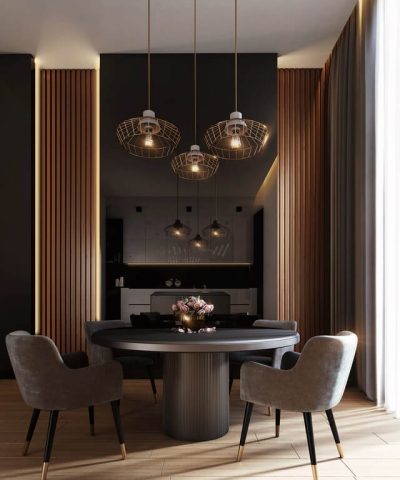 gray-dining-table-under-pendant-lamps gray-dining-table-under-pendant-lamps
